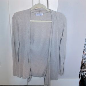 Grey cardigan